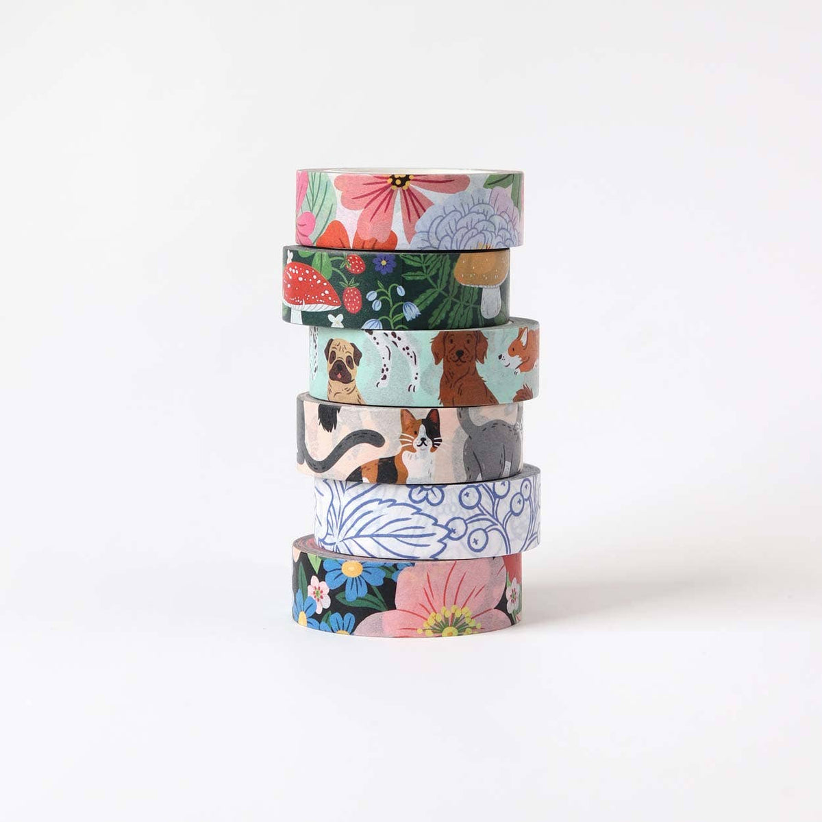 Mushrooms Washi Tape