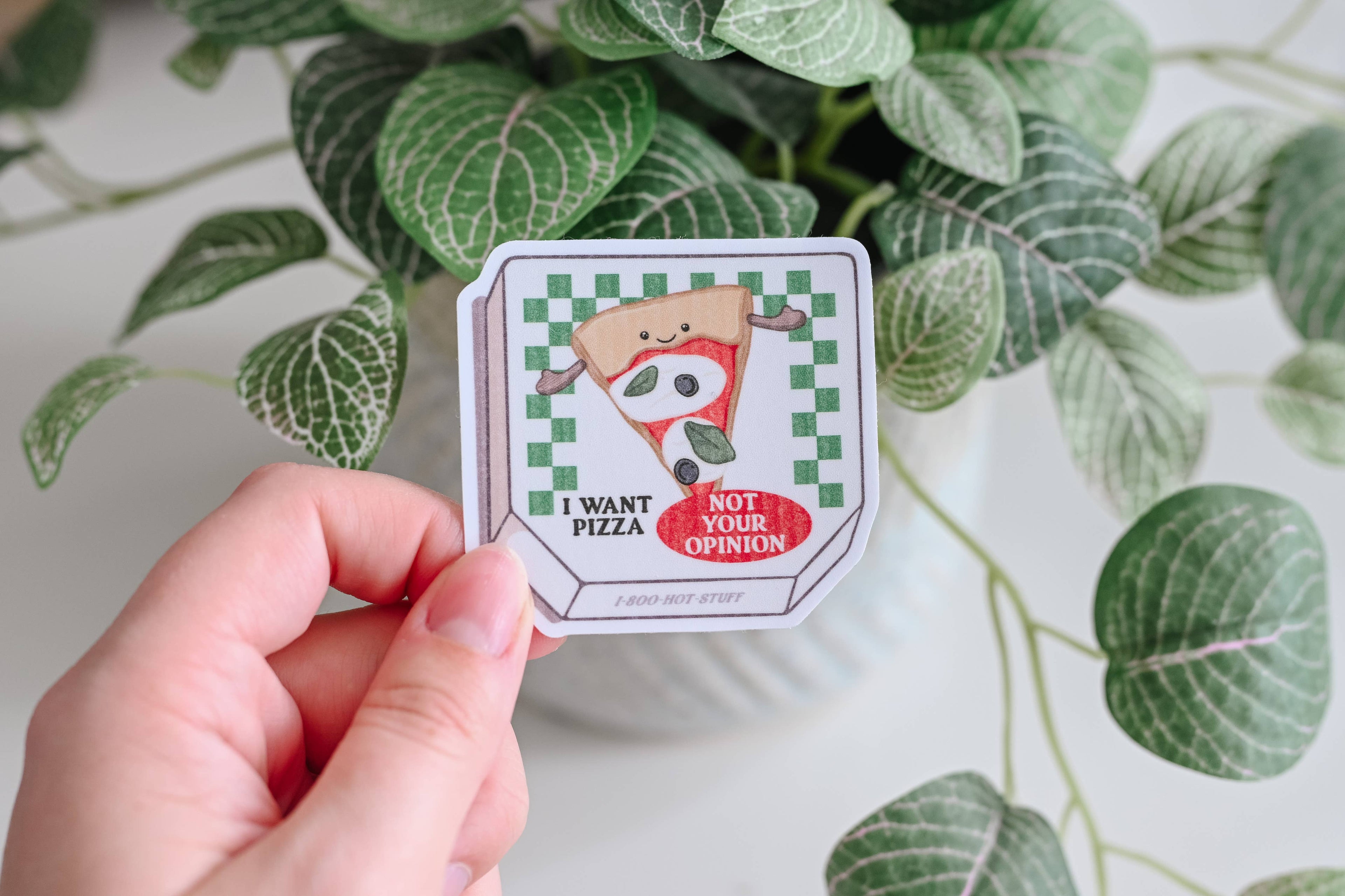Pizza - Vinyl Sticker