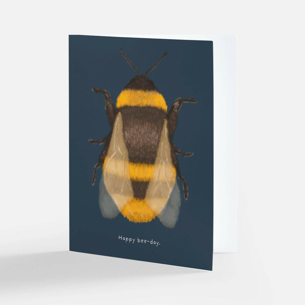 Happy Bee-Day Birthday Card