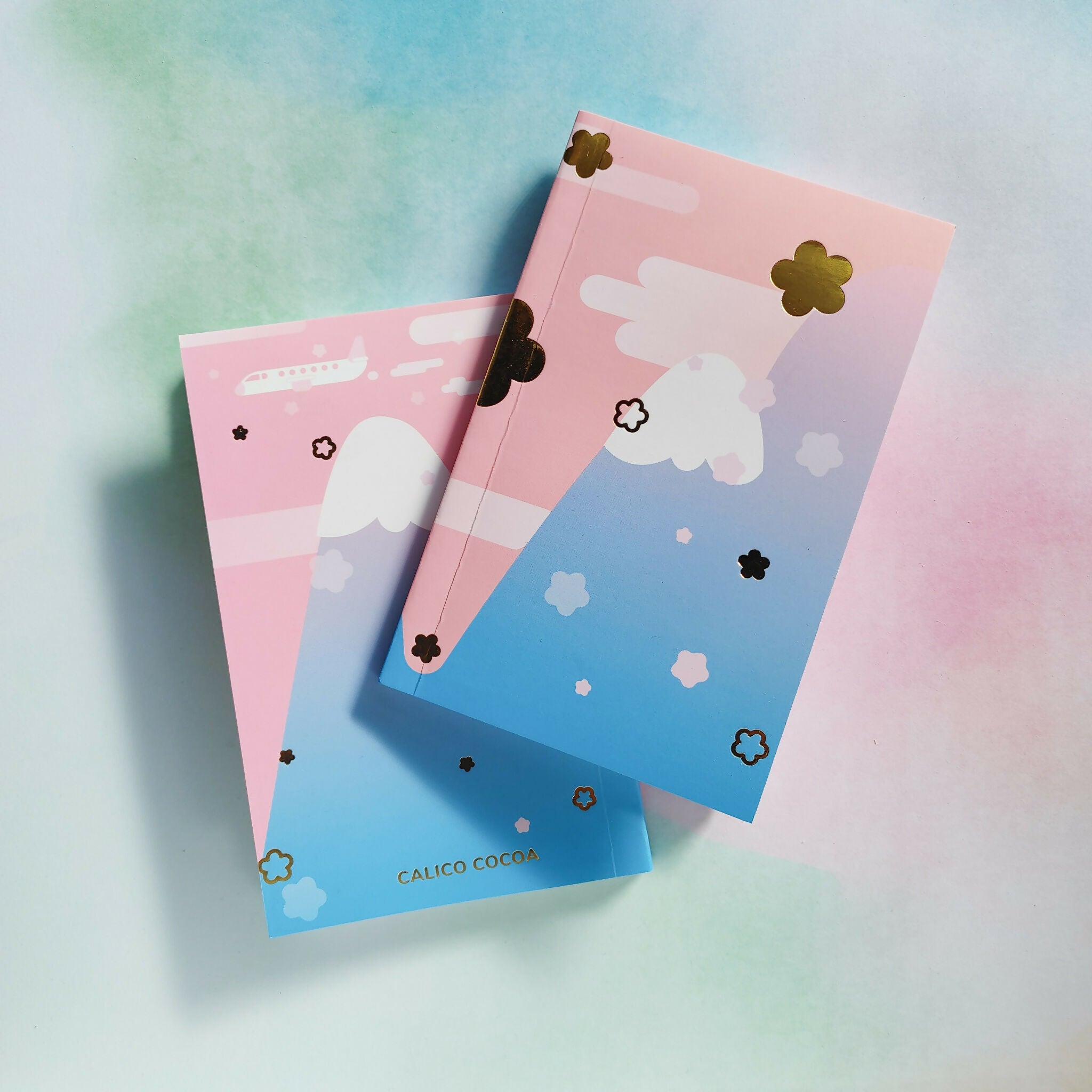 Mini Notebook: Pastel Travels