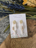 Floral Cat Earrings