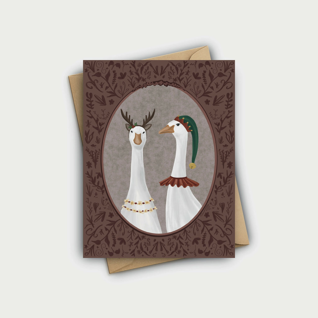 Goose Holiday Card