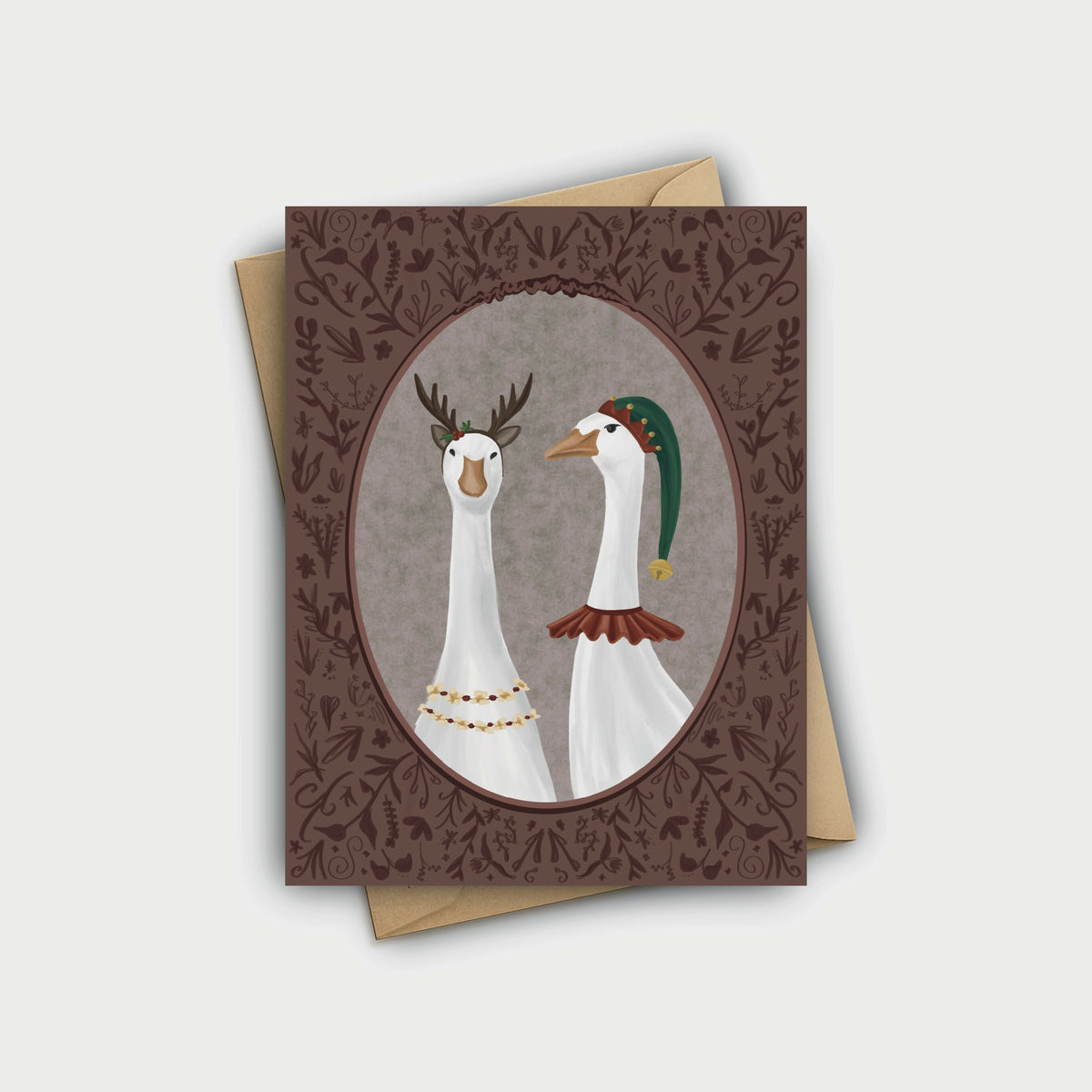 Goose Holiday Card