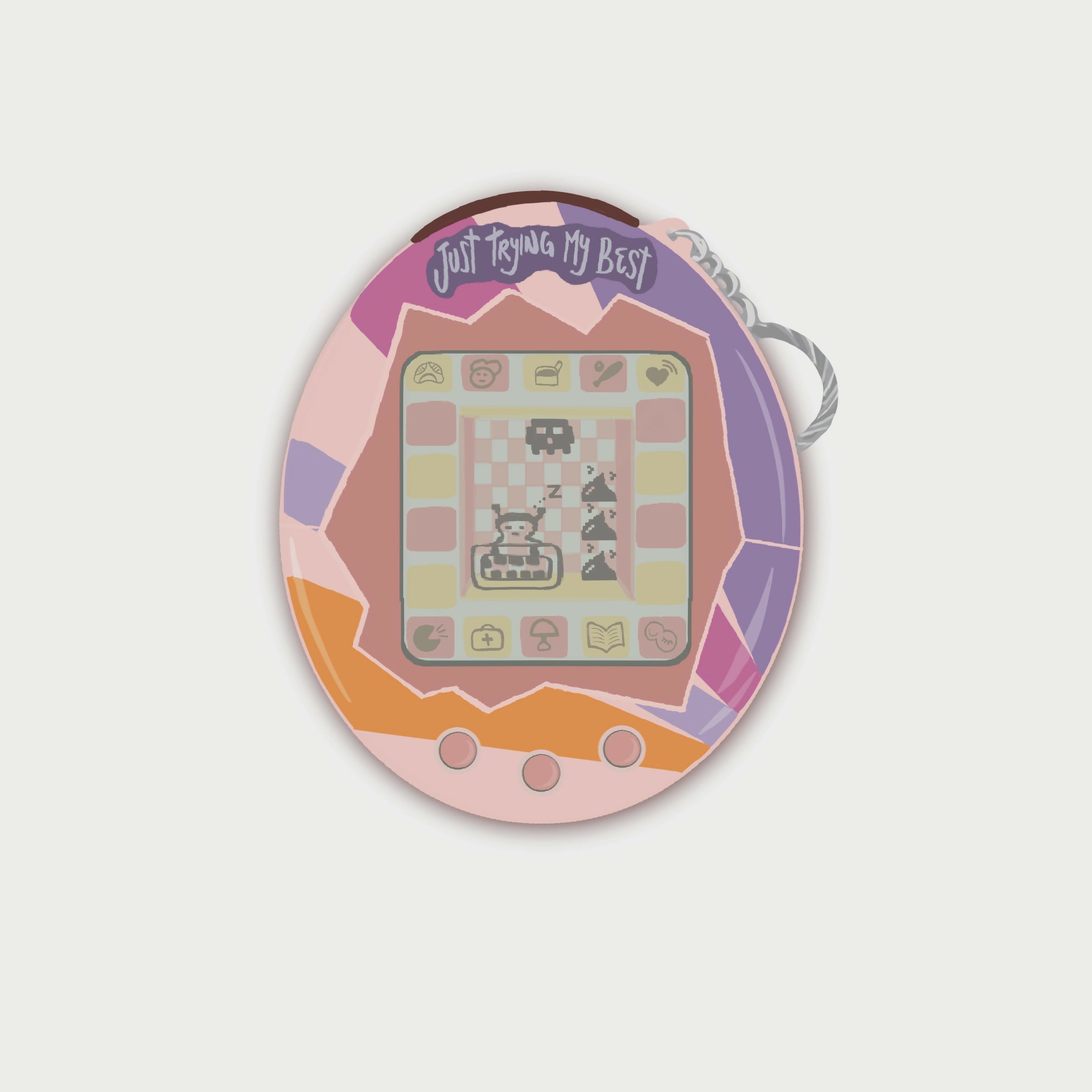 Tamagotchi Sticker