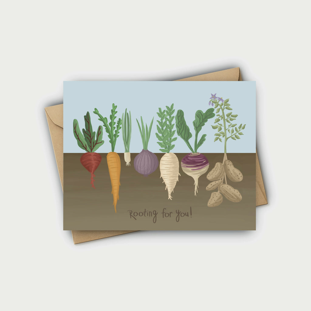 Root Veggies Card