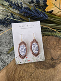 Floral Frame Earrings