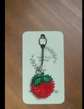 Strawberry Phone-charm