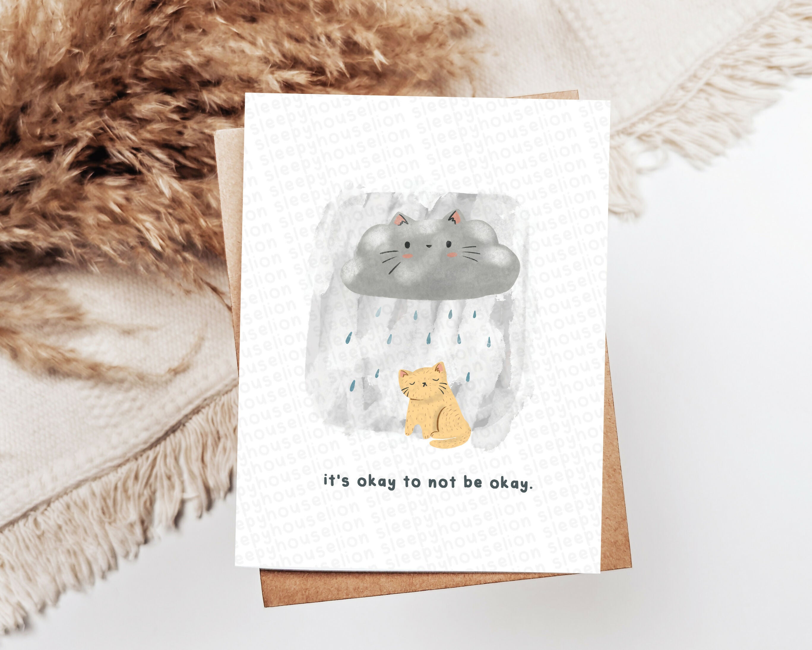 It's Okay to Not Be Okay Greeting Card