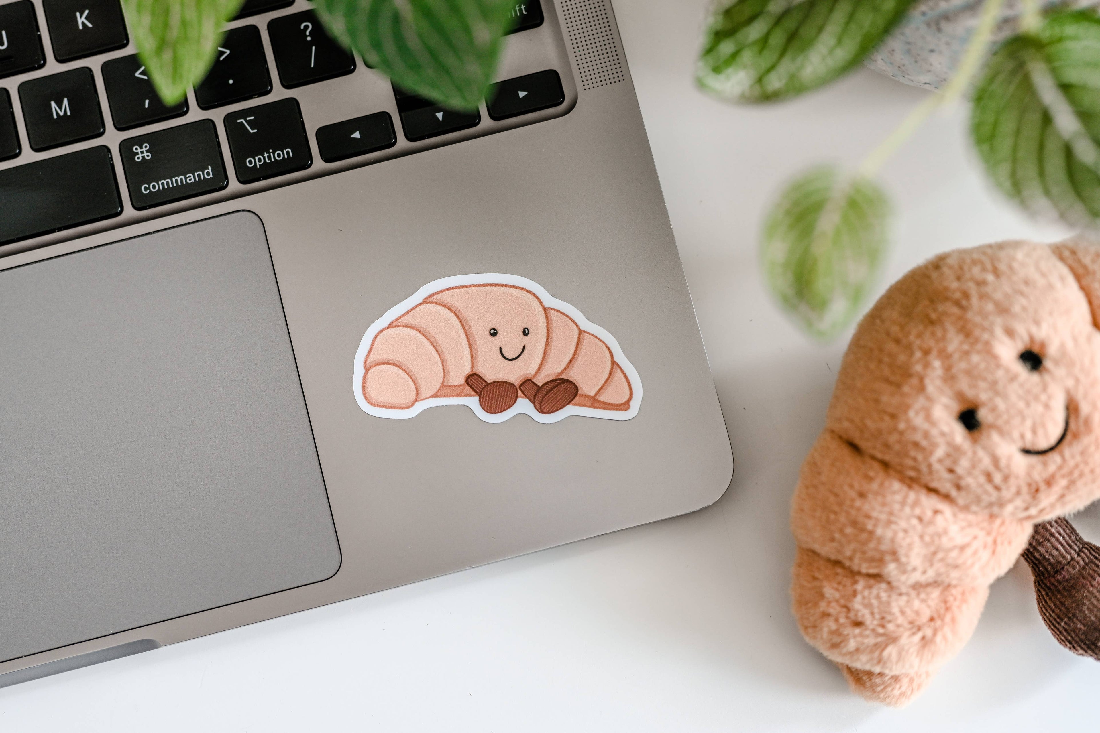 Croissant - Cozy Cafe Vinyl Sticker