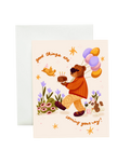 Good Things Are Coming Birthday Card