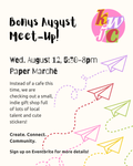 KW Journalling Club - Bonus August Meet-Up
