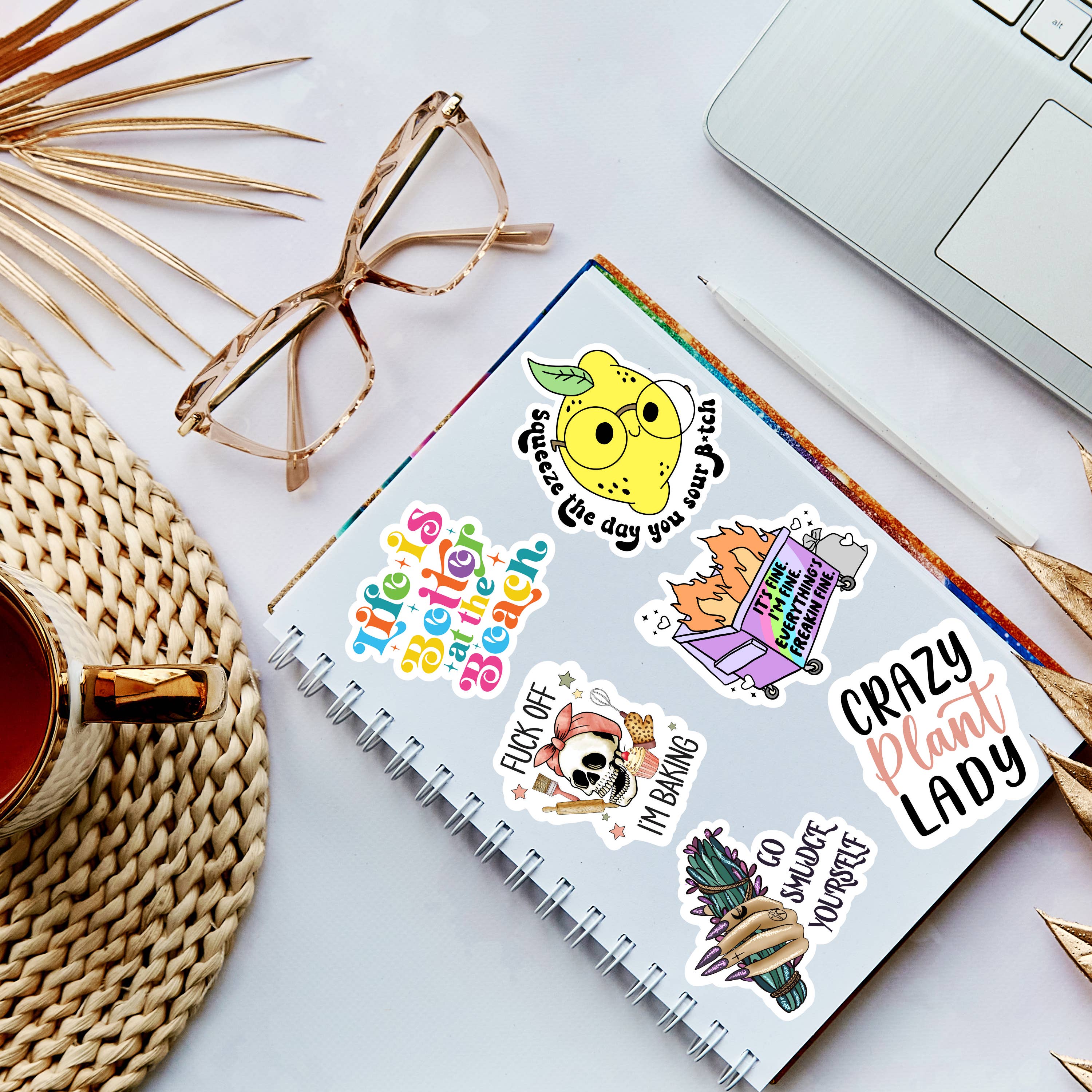 Please Be Patient with Me I'm from the 1900s Vinyl Sticker: Loose
