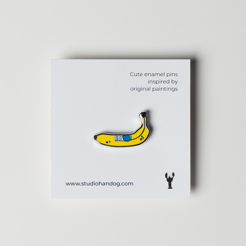 Banana Enamel Pin