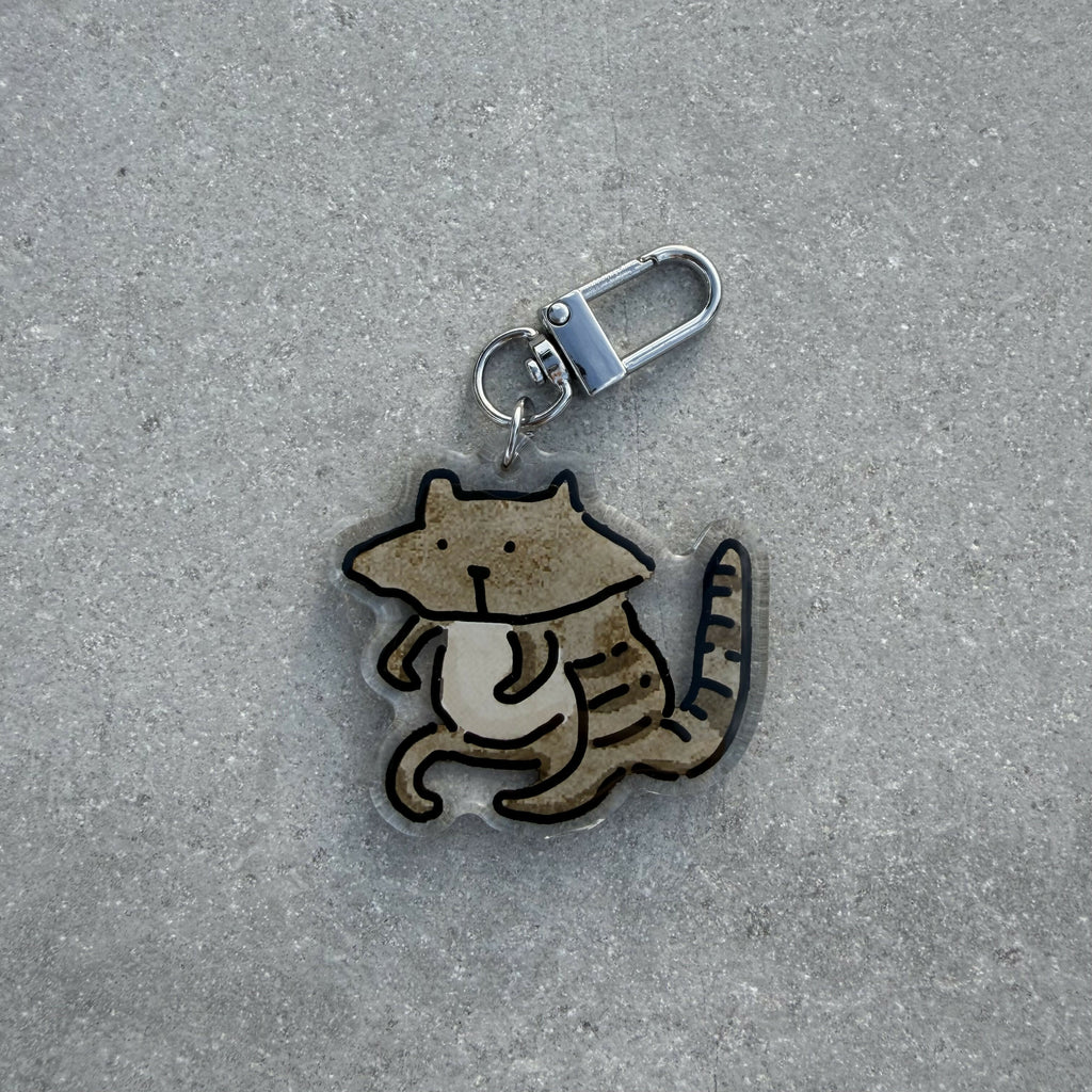 Raccoon Keychain