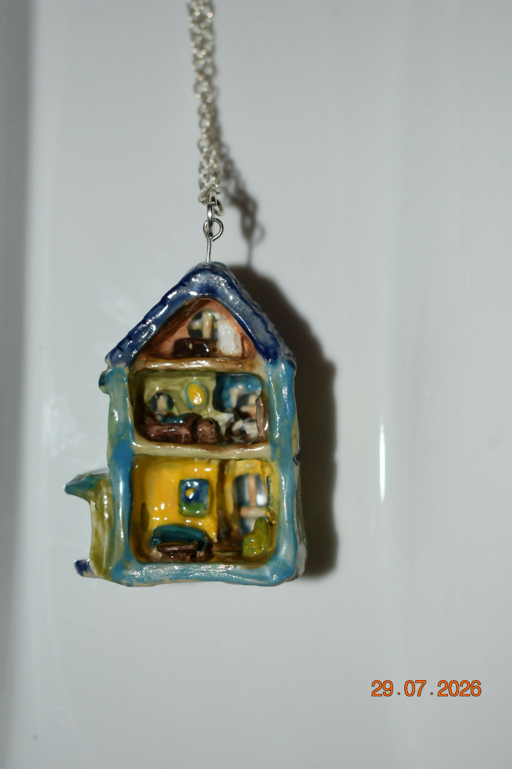 House pendent with interior