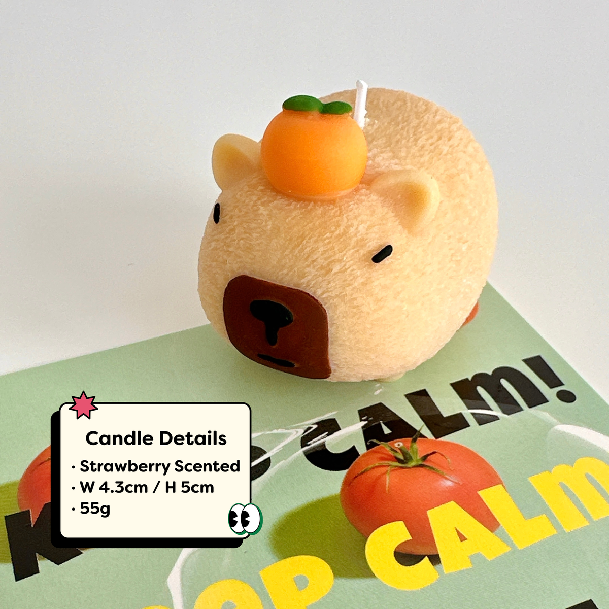 Capybara Candle | Fun Animal Candle