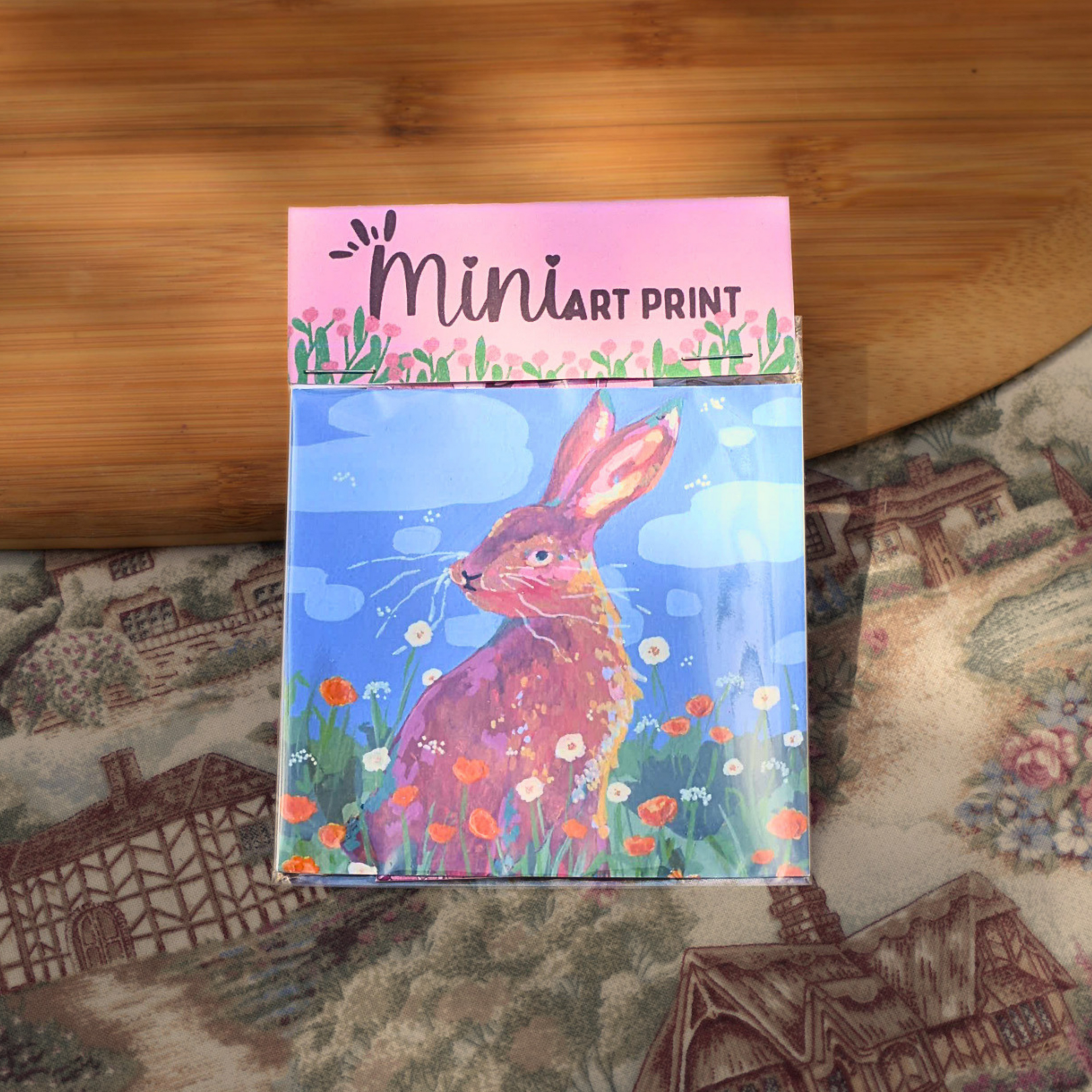Bunny Rabbit Mini Print