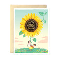 Sunflower Birthday Greeting Card