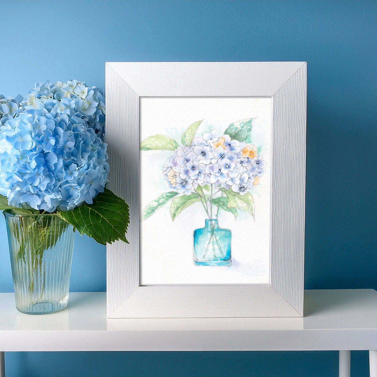 Blooms & Bouquets Watercolor Workbook by Willow Wolfe