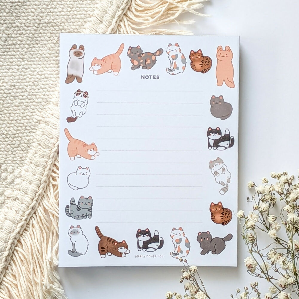 Friendly Cats Notepad