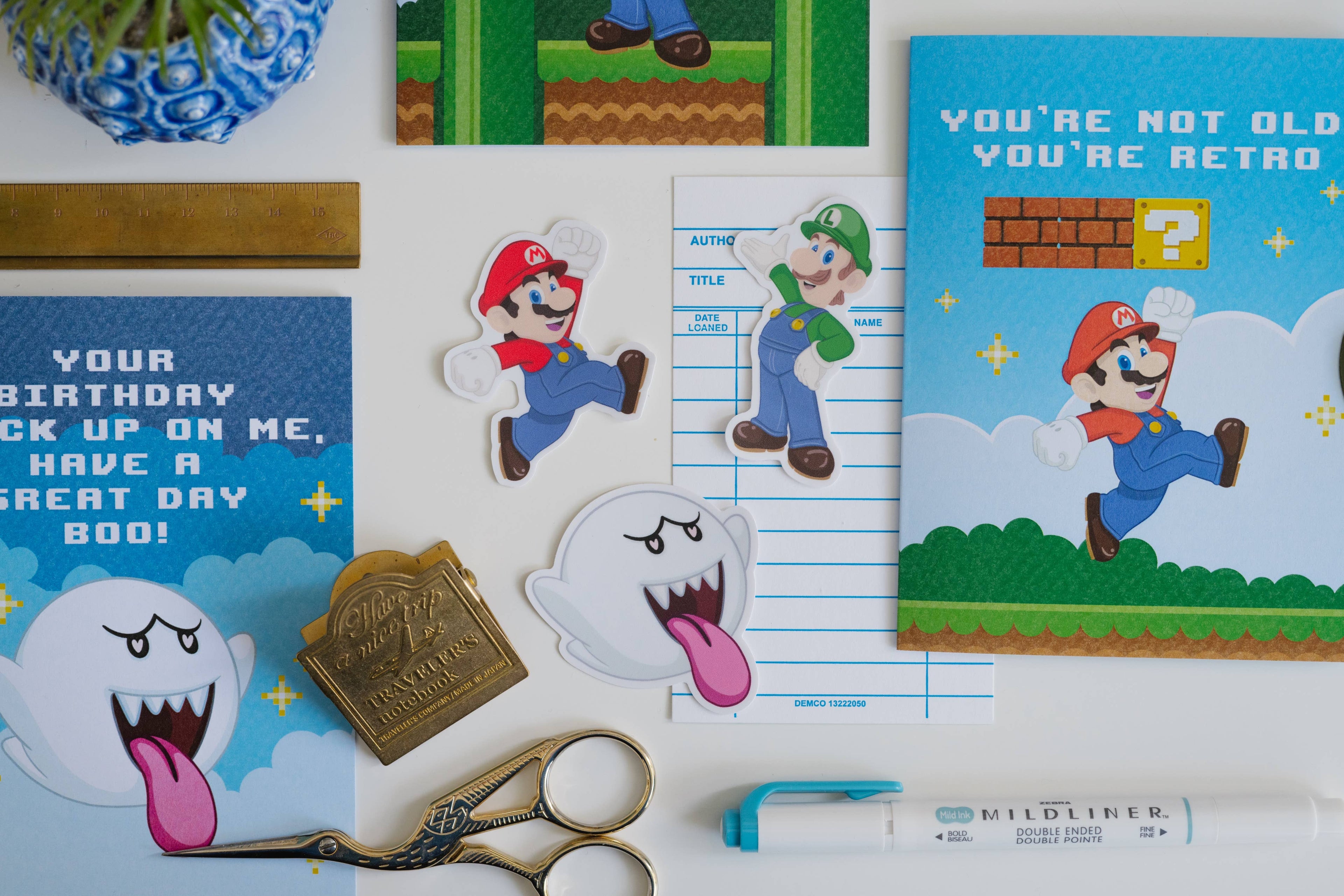 Super Retro - Video Game Pop Culture Birthday Card
