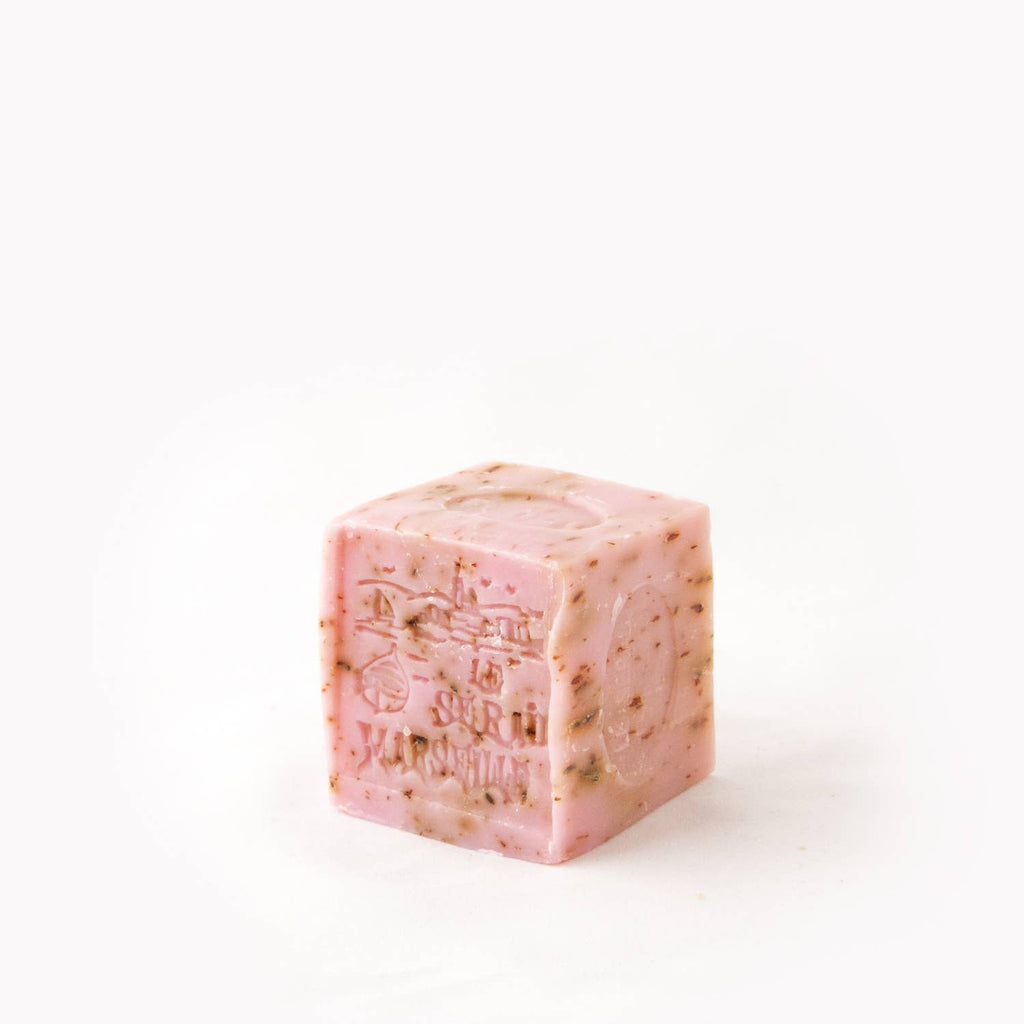 Marseille soap block - 150g or 300g - Scented - Le Serail: 300g / Crushed Rose petals