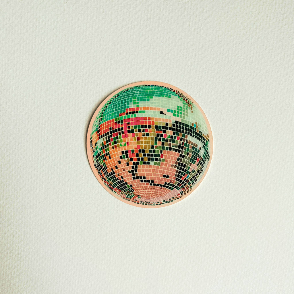 Disco Mirrorball Sticker
