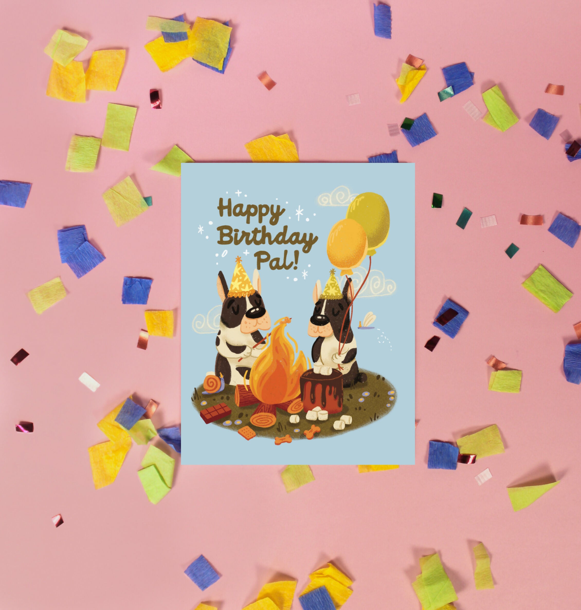 Happy Birthday Pal Card
