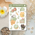 Matcha Sweets Sticker Sheet