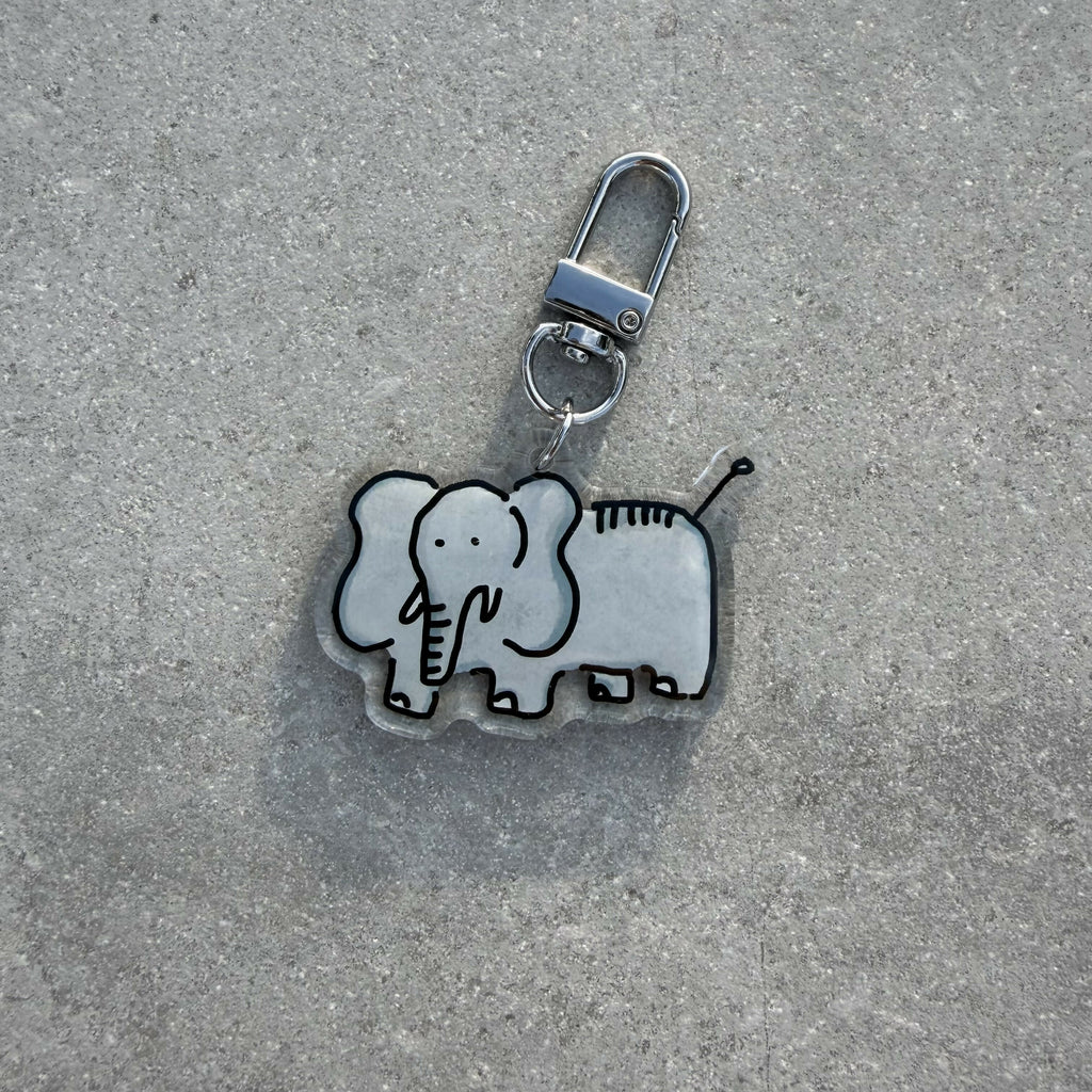 Elephant Keychain