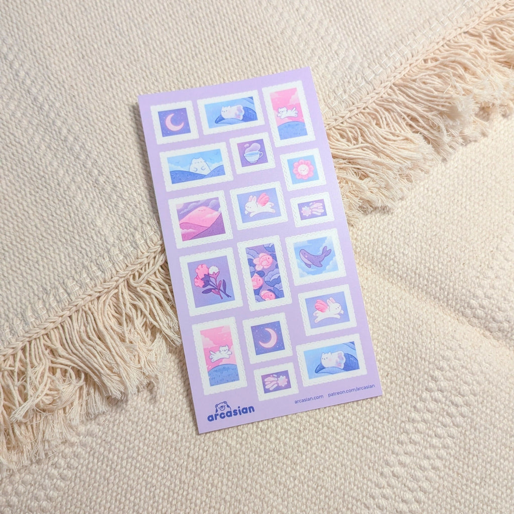 Dream Destination Sticker Sheet