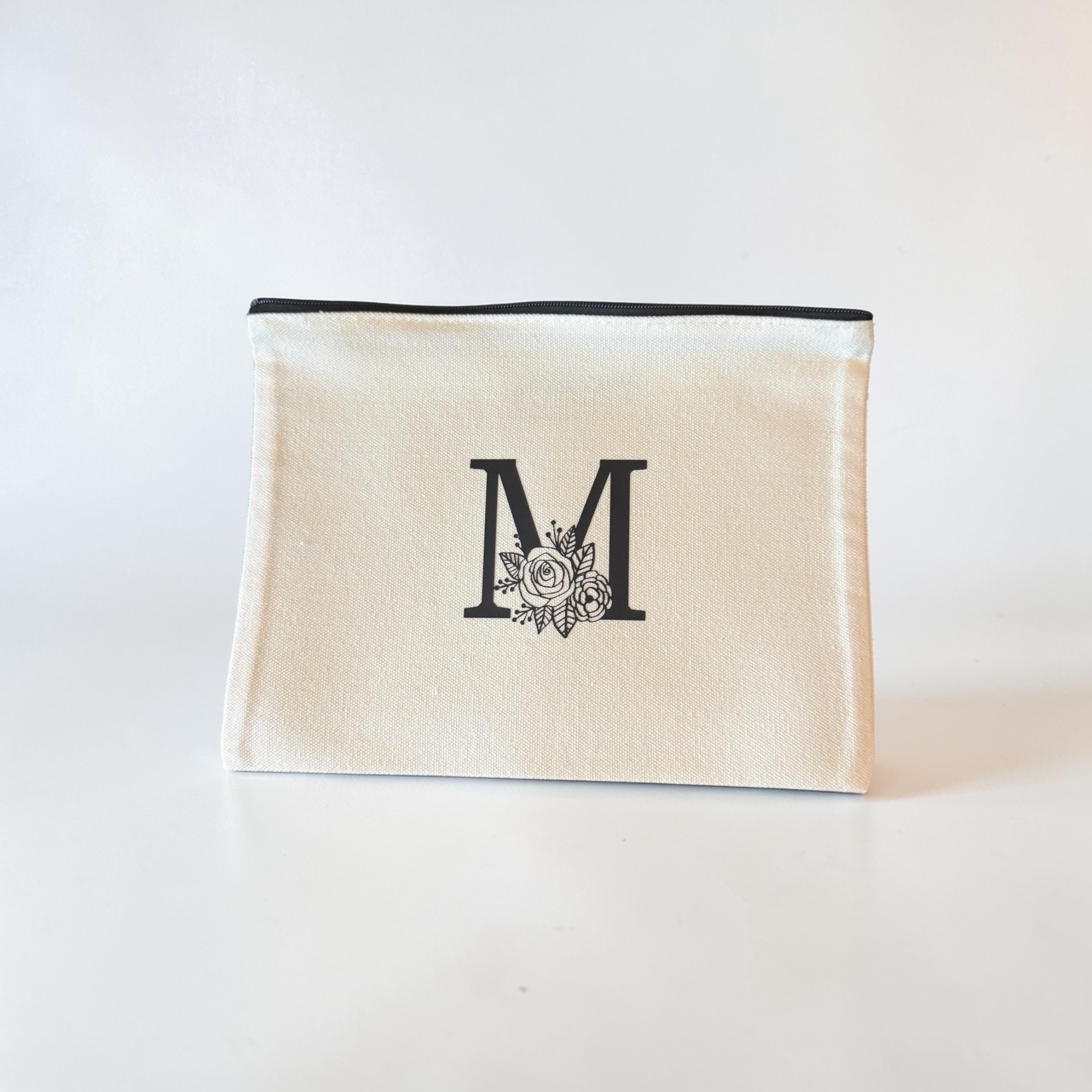J, K, L, M - Monogram letter pouches