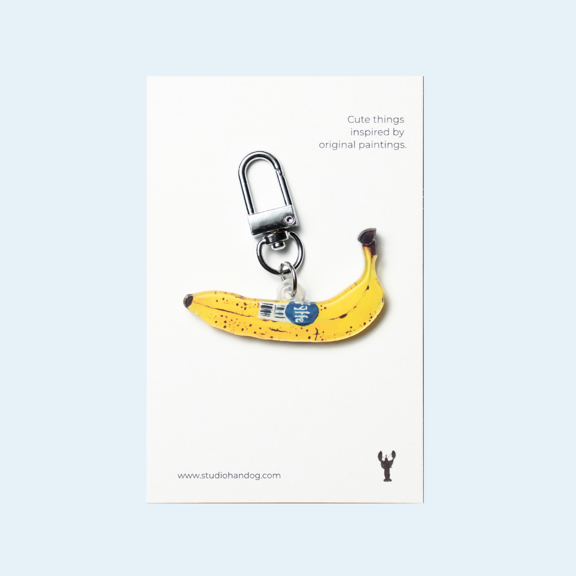 Banana Acrylic Keychain