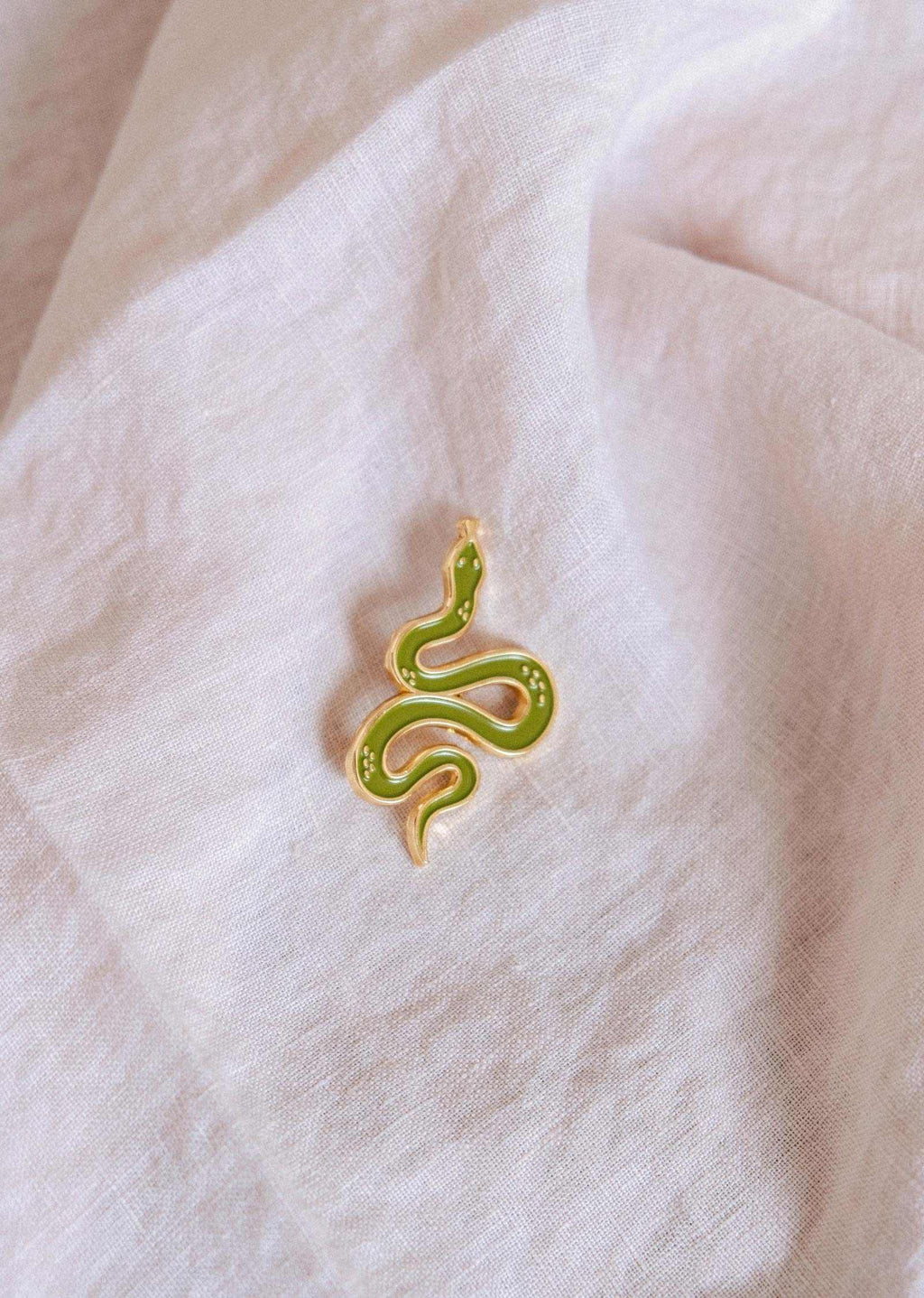 Cute Serpent Enamel Pin