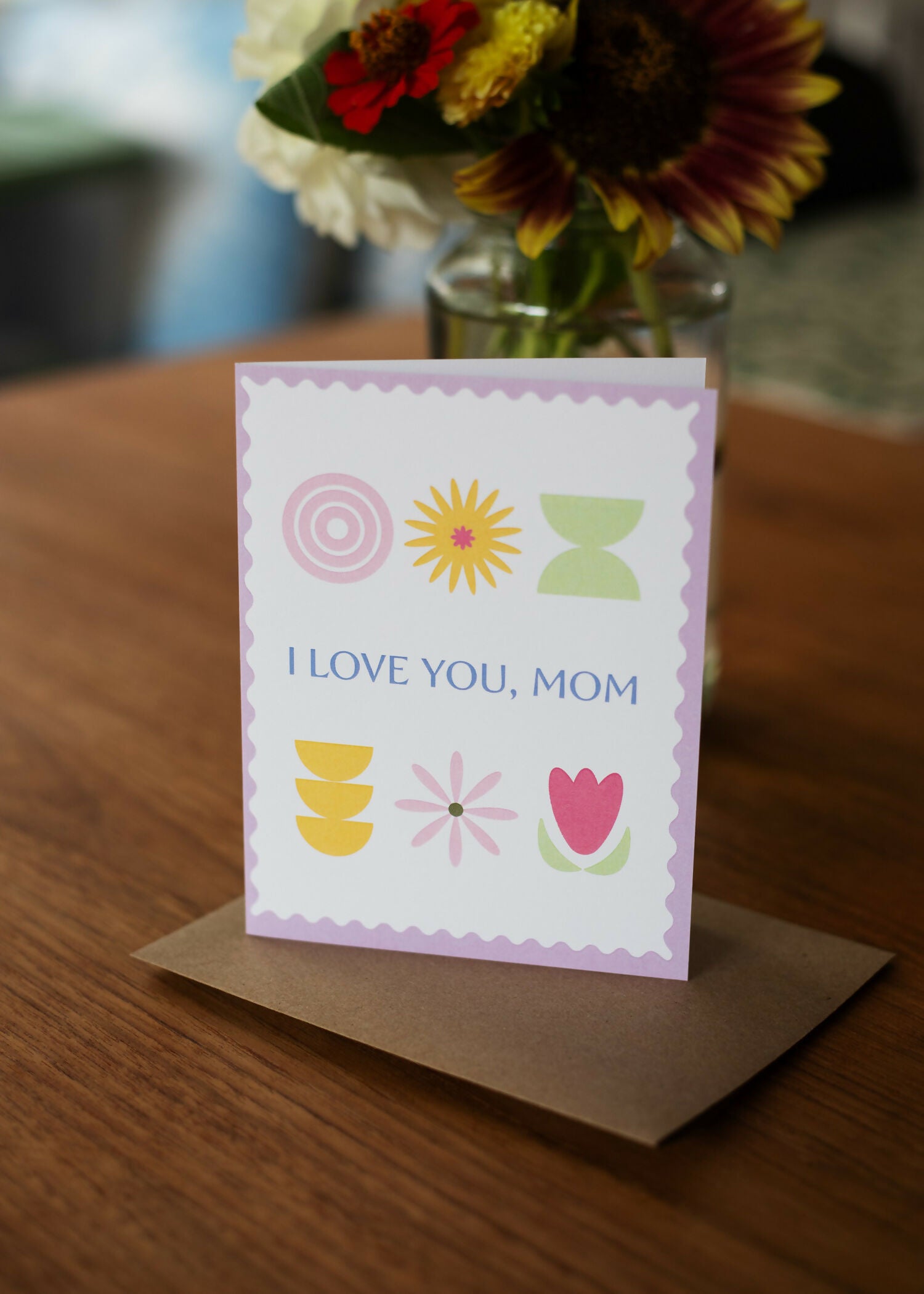 Card - I Love You Mom