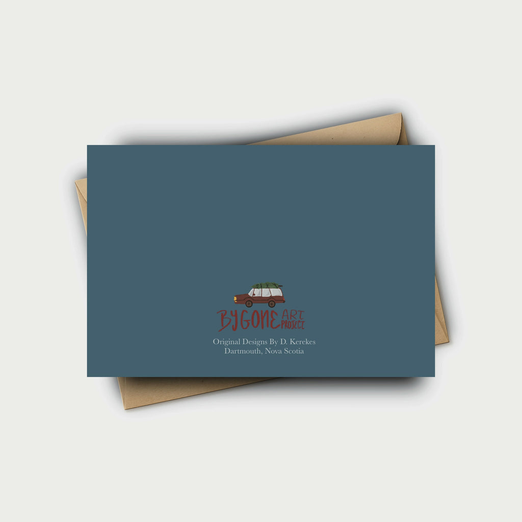 Snowy Street Card