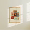 Zodiac Vintage Inspired Matchbook/Matchbox Prints: 5x7 / Sagittarius