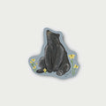 Chin Up Black Bear Sticker