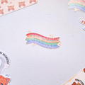 Pride Month Ribbon Die Cut Vinyl Sticker