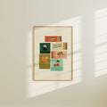 Vintage Inspired Matchbook/Matchbox Print: 8x10