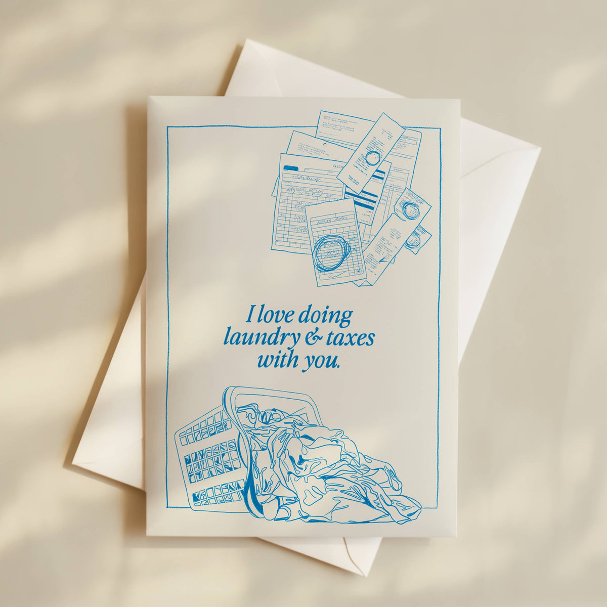 Everything Everywhere All At Once Laundry Love Card
