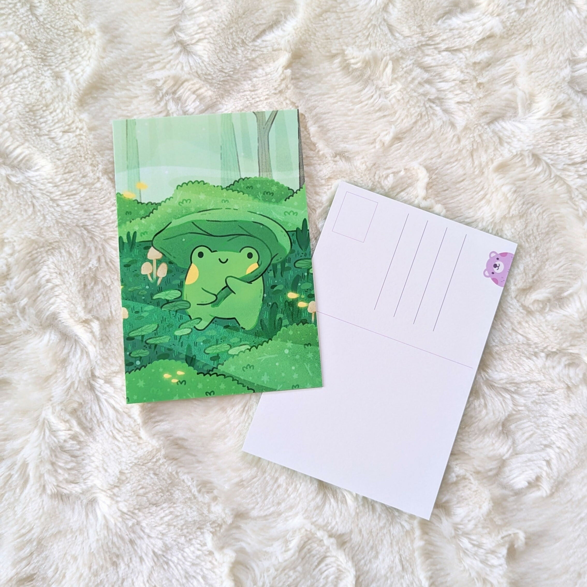 Forest Frog Postcard
