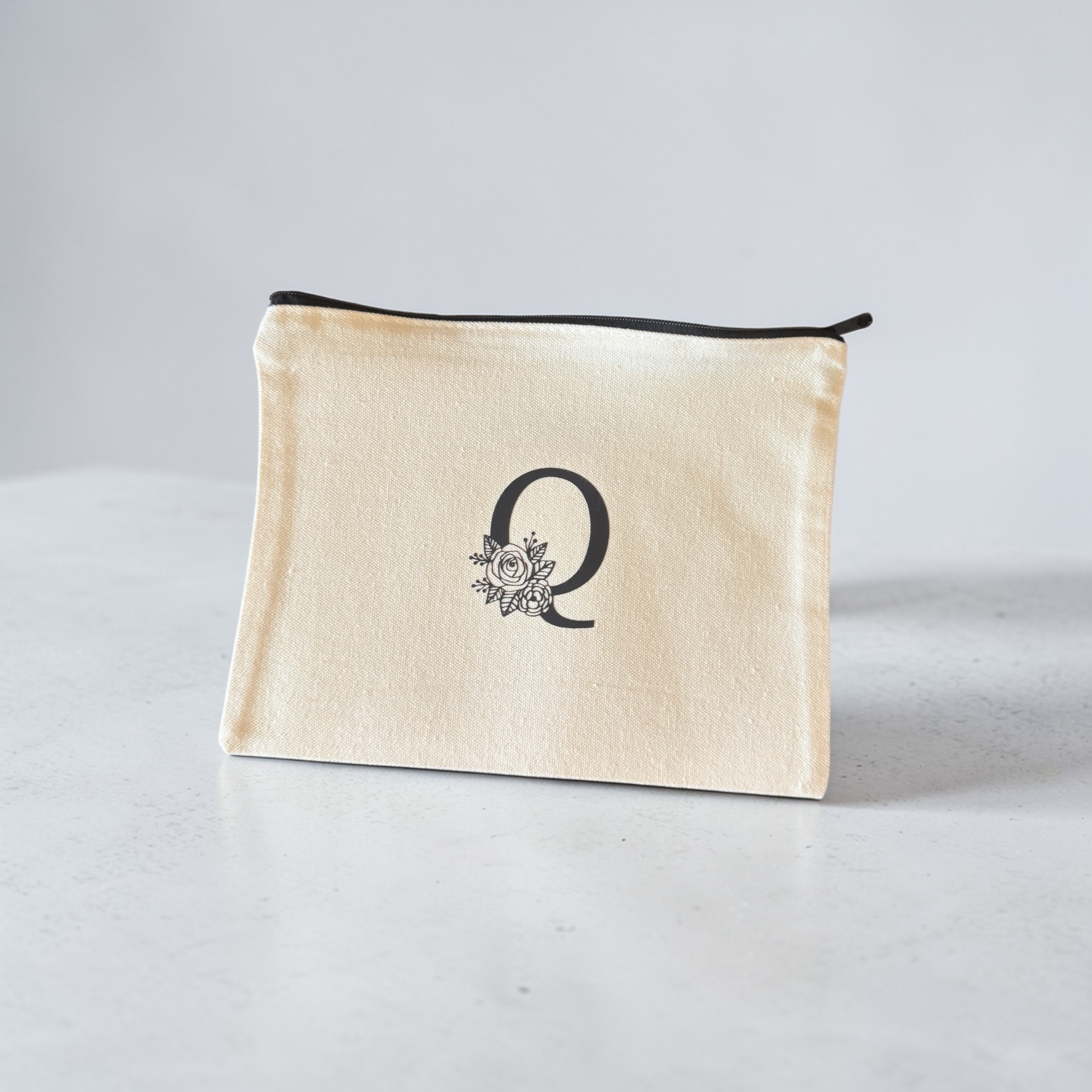 N, O, P, Q - Monogram letter pouches