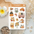 Fall Season Vinyl Sticker Sheet
