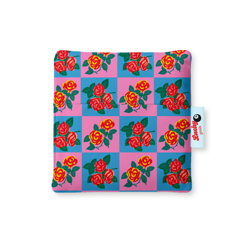 Charming Florals Foldable Nylon Tote