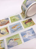 Herons Stamp Washi Tape