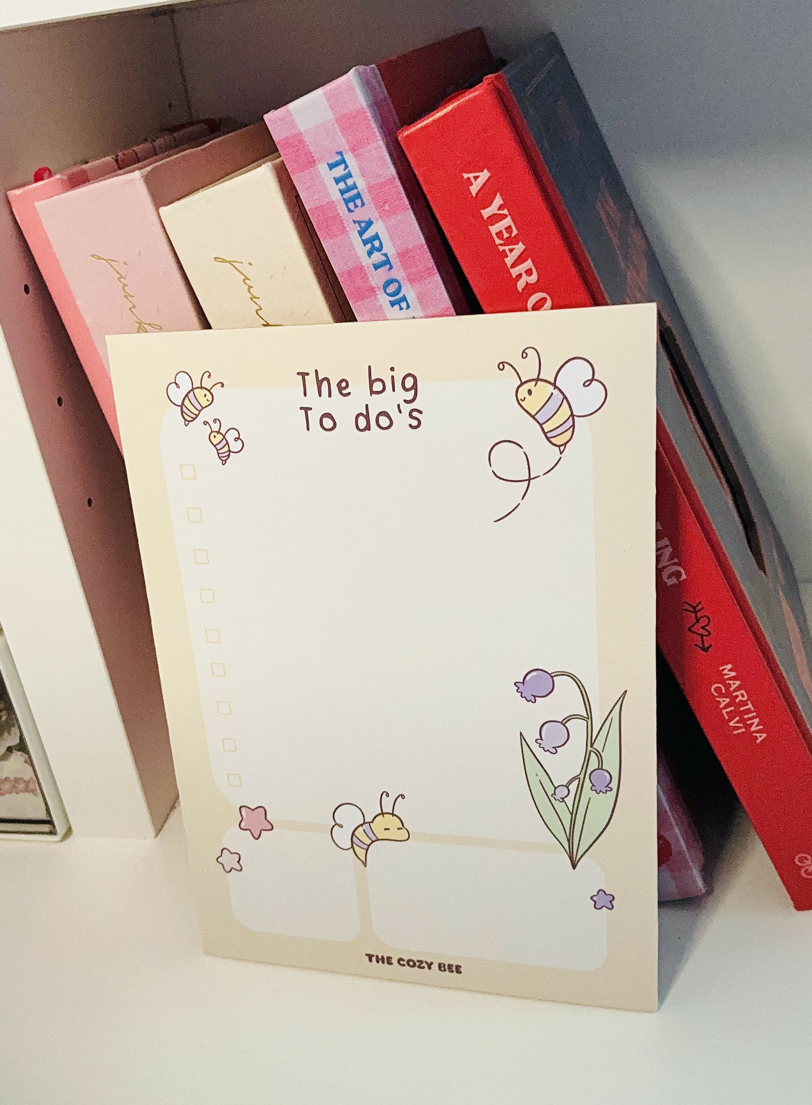 The Big To Do's Bee Notepad