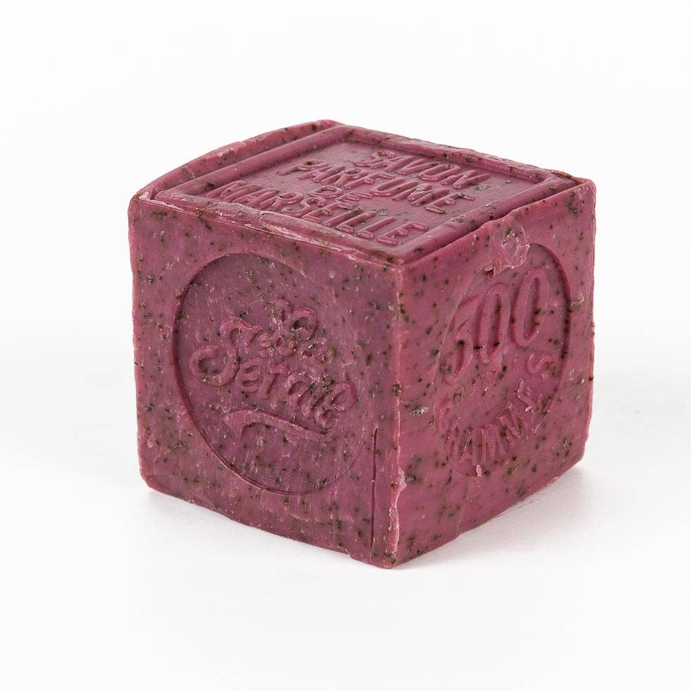 Marseille soap block - 150g or 300g - Scented - Le Serail: 300g / Crushed Rose petals