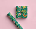 Decorative Birds Gift Wrap Sheets | Rolled Sets of 3
