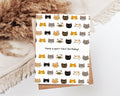 Have A Purr-fect Birthday Greeting Card